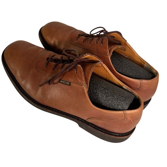 Mephisto Brown Leather Oxfords main image 11